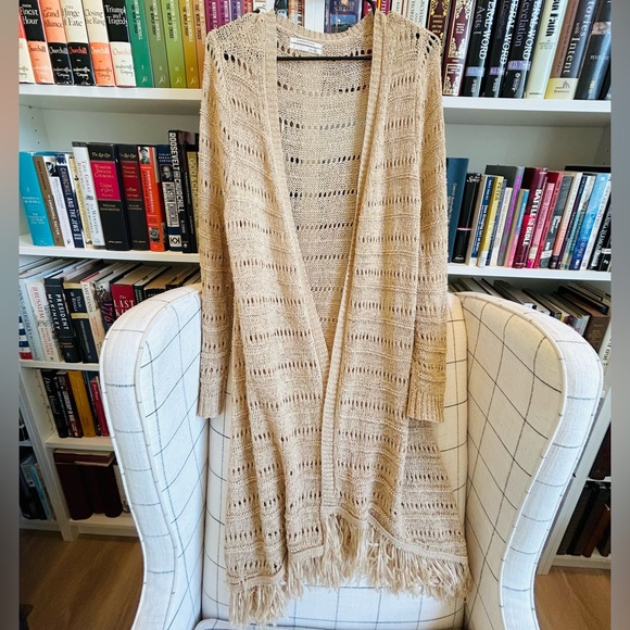 Anthropologie Tops - Anthropologie Fringe Wrap